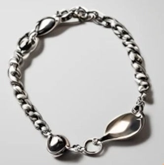 young silver bracelet